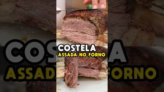 Costela Assada no Forno  Tv Churrasco [upl. by Aglo]