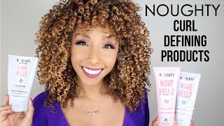 NOUGHTY Wave Hello Curl Defining Hair Products  BiancaReneeToday [upl. by Leahcimrej509]