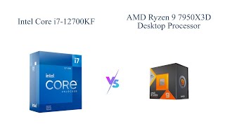 Intel Core i712700KF vs AMD Ryzen 9 7950X3D 🆚 Which One is Worth the Price [upl. by Vivi]