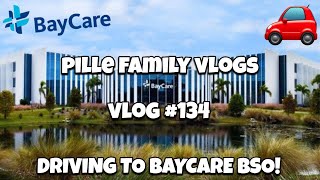 Driving to Baycare BSO  Pille Family Vlogs [upl. by Sanborn]