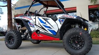 2015 Polaris RZR XP 1000 EPS Motoworld White Lightning Custom [upl. by Rentsch]