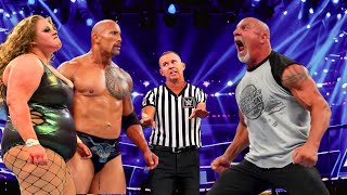 🔥WWE 2K24  Goldberg vs The Rock  WWE2K Nov 25 2024 [upl. by Tina]