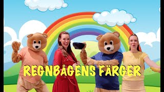 Regnbågens Färger  Lär dig färgerna  Barnsånger på svenska  Barnlåtar på svenska  mmBOPkids [upl. by Ewald]