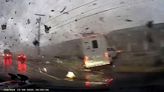 Most Horrific Natural Disasters Caught on Dashcam [upl. by Ahsakat]