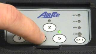 Placing the AirSep Portable Oxygen Concentrators Into Test Mode [upl. by Adnoryt19]