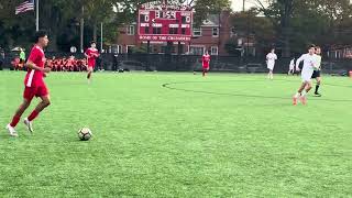 Xaverian Varsity Soccer vs McClancy 101724 1st half [upl. by Ardnosak]