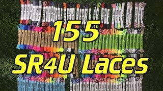 All 155 SR4U Laces  Free Worldwide Shipping [upl. by Emsmus]