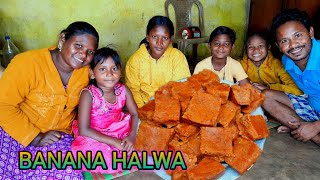 banana halwamithai halwa farst time try [upl. by Strephonn]