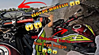 KAWASAKI Z800 PE 150 SPEED MAI WHEELIE 😱😱  ACCIDENT 😱  ALTAF 46 ❤️ [upl. by Sukey]