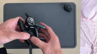 Shimano Deore XT STM095 Right Shifter – fixing taking apart build again RAW footage [upl. by Macur]