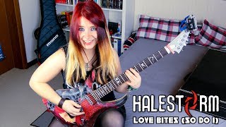 HALESTORM  Love Bites So Do I GUITAR COVER with SOLO  Jassy J [upl. by Addy474]