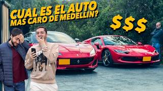 BUSCANDO EL AUTO MAS CARO DE MEDELLIN EN 1 HORA PARTE 2  VIMOS VARIOS EXOTICOS Y MUCHAS TOYOTAS [upl. by Rifkin127]