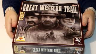 Great Western Trail  unboxing [upl. by Redd]