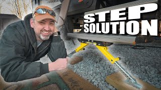 Tired of Bouncy Steps  Lippert Solid Stance Stabilizer [upl. by Asiram661]