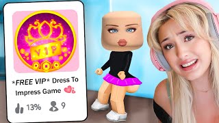 Did This ROBLOX Game COPY Dress To Impress [upl. by Kasper]