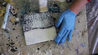 Wax on Wednesdays Encaustic Painting Dramatic Textures [upl. by Joselyn]