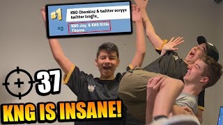 The HARDEST Fortnite Tournament EVER WE DOMINATED [upl. by Clarhe238]