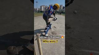 Best left arm Bowling vs Best Righty batter Cricket shorts  cricket [upl. by Hcurob]