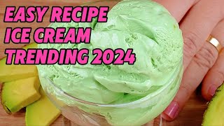 Homemade Ice Cream Without a Machine in Just 2 Minutes Tranding 2024 😱 [upl. by Joses690]