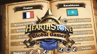 La France contre le Kazakhstan aux HGG Hearthstone [upl. by Inavoy]