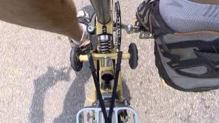 Brompton Kamoya Jenny Suspension in Action [upl. by Ailegave173]