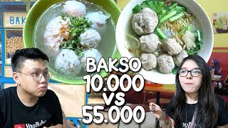 BAKSO Rp 55000 VS RP 10000 [upl. by Derman674]