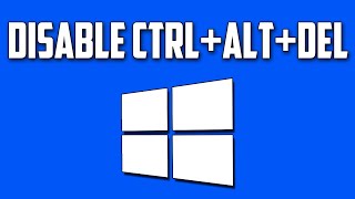 How to Disable “Press CtrlAltDel to Log on” in Windows 10 [upl. by Stranger706]