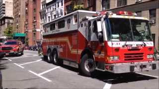 SUPER EPIC COMPILATION OF FDNY RESCUE 1 RESPONDING CRUISING BY amp TAKING UP ON THE STREETS OF NYC [upl. by Jabe]