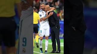 Zidane quotcest le meilleur joueur françaisquot Karim Benzema realmadid [upl. by Aiz554]