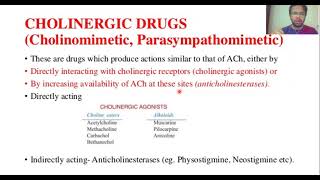 Lecture 5 Muscarinic Agonist Drug Part 1 [upl. by Varden642]