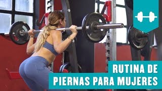 Rutina de Piernas para Mujeres con Pesas Nivel Medio [upl. by Savdeep]