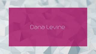 Dana Levine  appearance [upl. by Arutnev818]