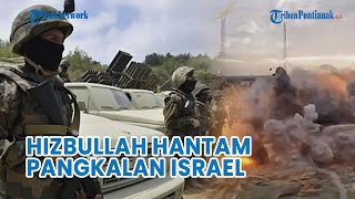 UPDATE❗ Pangkalan Israel Dihantam Puluhan Roket oleh Hizbullah [upl. by Elag]