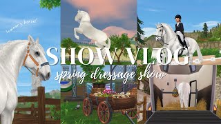 Dressage Show Vlog  SURPRISE  SSO RRP [upl. by Euphemiah74]