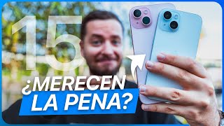 iPhone 15 amp iPhone 15 Plus review  ¿Valen la pena sobre los iPhone 14 Pro [upl. by Issi445]