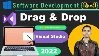 How to Implement Drag and Drop Functionality in Visual Studio 2022  edutika [upl. by Ruy]