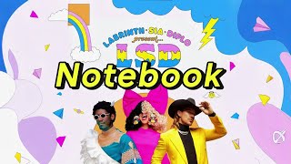 LSD  Notebook ft Labrinth Sia amp Diplo DemoUnreleased [upl. by Buckingham]