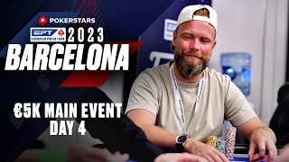 EPT BARCELONA 2023 €5K MAIN EVENT – DAY 4 ♠️ PokerStars [upl. by Conley]