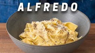 FETTUCCINE ALFREDO UPGRADE Creamy 2Ingredient Alfredo [upl. by Todd]