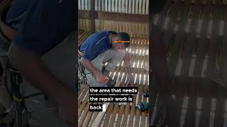 Repairing a shearing shed floor carpentrylife carpentry construction shearingshed [upl. by Irena392]