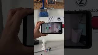 Control lamp using Augmented Reality AR  Internet of Things IoT with ESP32 board gang [upl. by Nal]