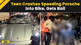 Pune Porsche Accident Teen Crashes Porsche Gets Bail In Less Than 24 hours I Pune Juvenile Court [upl. by Bledsoe703]