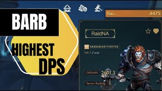 BARBARIAN  HIGH DPS  META [upl. by Llecrep]