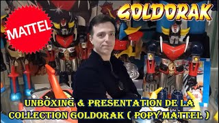 Unboxing colis amp présentation de la collection jouets rétro GOLDORAK Popy Mattel 1978 GRENDIZER [upl. by Alym809]