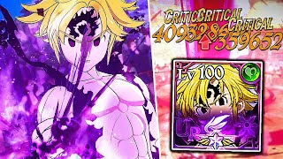 NEW HOLY RELIC ENHANCEMENT ASSAULT MODE MELIODAS SUPER BROKEN STAT BOOST 7DS Grand Cross [upl. by Sigismond]