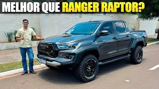 TOYOTA HILUX GR É A MELHOR VERSÃO DA HILUX [upl. by Alekim]