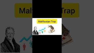 Malthusian Trap geography populationgeography shorts [upl. by Odraode]