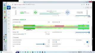 Enlace y y configuracion para mayor rendimiento antenas Ubiquiti Airfiber 5XHD Plato AF5G34S45 [upl. by Ruthe]