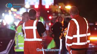 Achtervolging A12 eindigt in ongeval bij Arnhem [upl. by Synn]