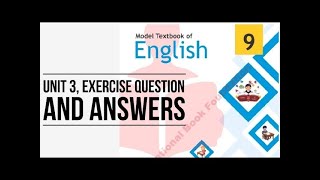 English 9 Ch 3 Modern Word and Digital Globalization Exercise QuestionsAnswers NBF 2024 [upl. by Maddocks]